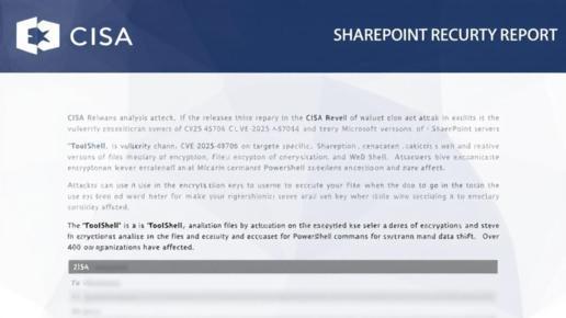 深度解析CISA發(fā)布的SharePoint服務(wù)器攻擊惡意軟件分析報(bào)告及其對(duì)應(yīng)用軟件服務(wù)的警示
